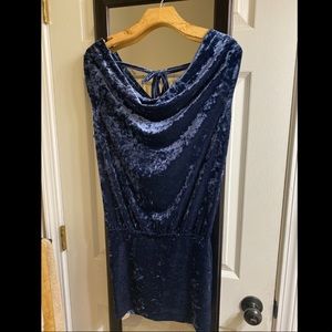 Crushed Velvet Guess Mini Dress